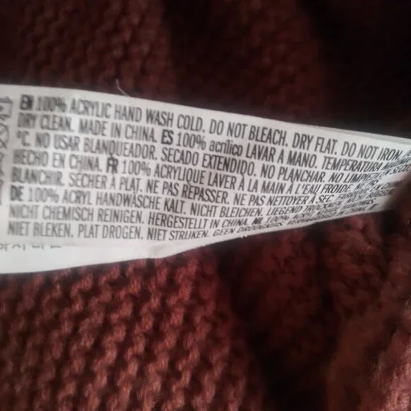 Forever 21 Women's Mocha Long Sleeve Open Front Cardigan Sweater Size: Small - Picture 12 of 12